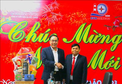 Lãnh đạo EVNGENCO2 thăm và chúc Tết người lao động Công ty Thủy điện An Khê – Ka Nak nhân dịp Tết Nguyên đán Quý Mão 2023