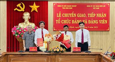 Đảng bộ EVNGENCO2 tiếp nhận thêm 02 tổ chức cơ sở Đảng