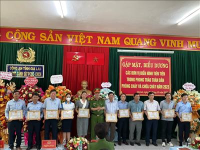Thủy điện An Khê – Ka Nak là đơn vị điển hình tiên tiến trong phong trào toàn dân phòng cháy và chữa cháy năm 2023