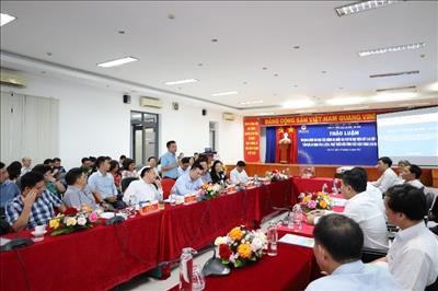 Đoàn cán bộ, học viên Học viện Chính trị Quốc gia Hồ Chí Minh thăm và làm việc tại Công ty Thủy điện An Khê – Ka Nak