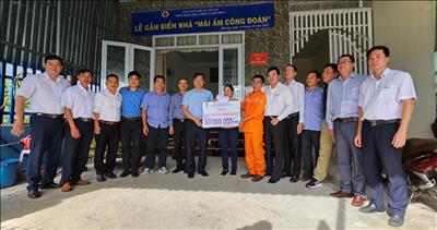 Công đoàn Công ty Thủy điện An Khê – Ka Nak tổ chức Lễ gắn biển  “Mái ấm Công đoàn” và Khánh thành sân Tennis