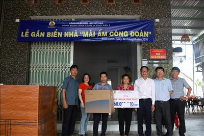 Công đoàn Công ty Thủy điện An Khê – Ka Nak mang “Mái ấm công đoàn” đến với đoàn viên có hoàn cảnh khó khăn