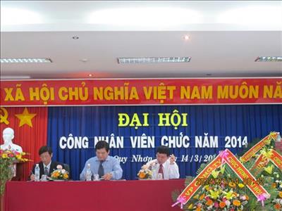 ĐẠI HỘI CÔNG NHÂN VIÊN CHỨC NĂM 2014