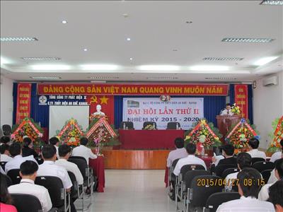 Đại hội Đảng bộ Công ty Thủy điện An Khê – Ka Nak khóa II nhiệm kỳ 2015 - 2020