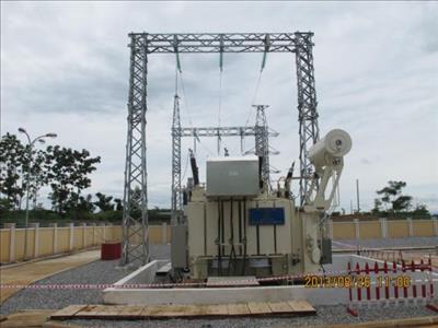 Đóng điện thành công trạm biến áp 110KV K’Bang và ngăn lộ 110KV tại trạm biến áp 110KV An Khê 