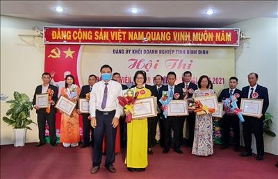ĐẢNG BỘ CÔNG TY THỦY ĐIỆN AN KHÊ – KA NAK ĐẠT GIẢI NHẤT CHUNG CUỘC HỘI THI BÁO CÁO VIÊN, TUYÊN TRUYỀN VIÊN GIỎI  KHỐI DOANH NGHIỆP TỈNH BÌNH ĐỊNH NĂM 2021