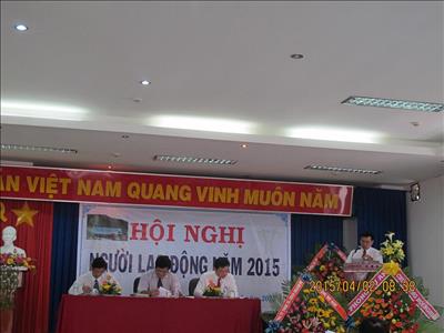 HỘI NGHỊ NGƯỜI LAO ĐỘNG NĂM 2015